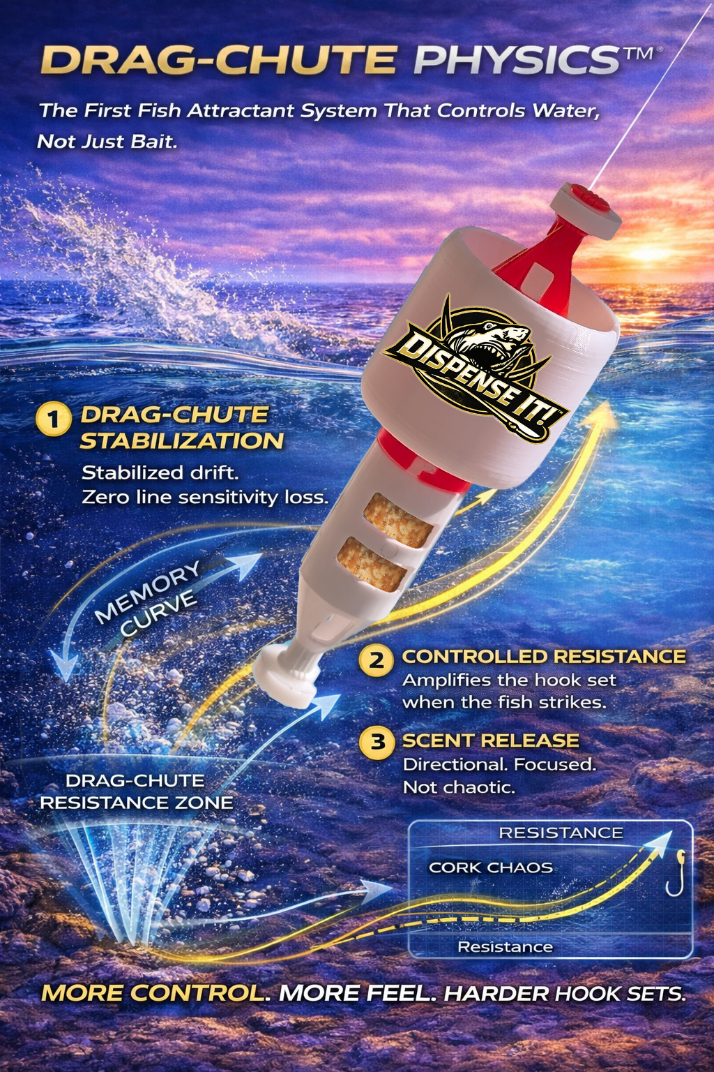 Drag-Chute Physics diagram